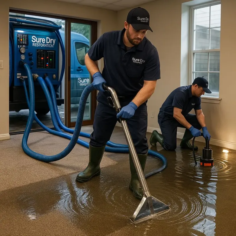 Water Extraction and Removal process in Calabash, NC